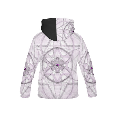 Protection- transcendental love by Sitre haim All Over Print Hoodie for Kid (USA Size) (Model H13)