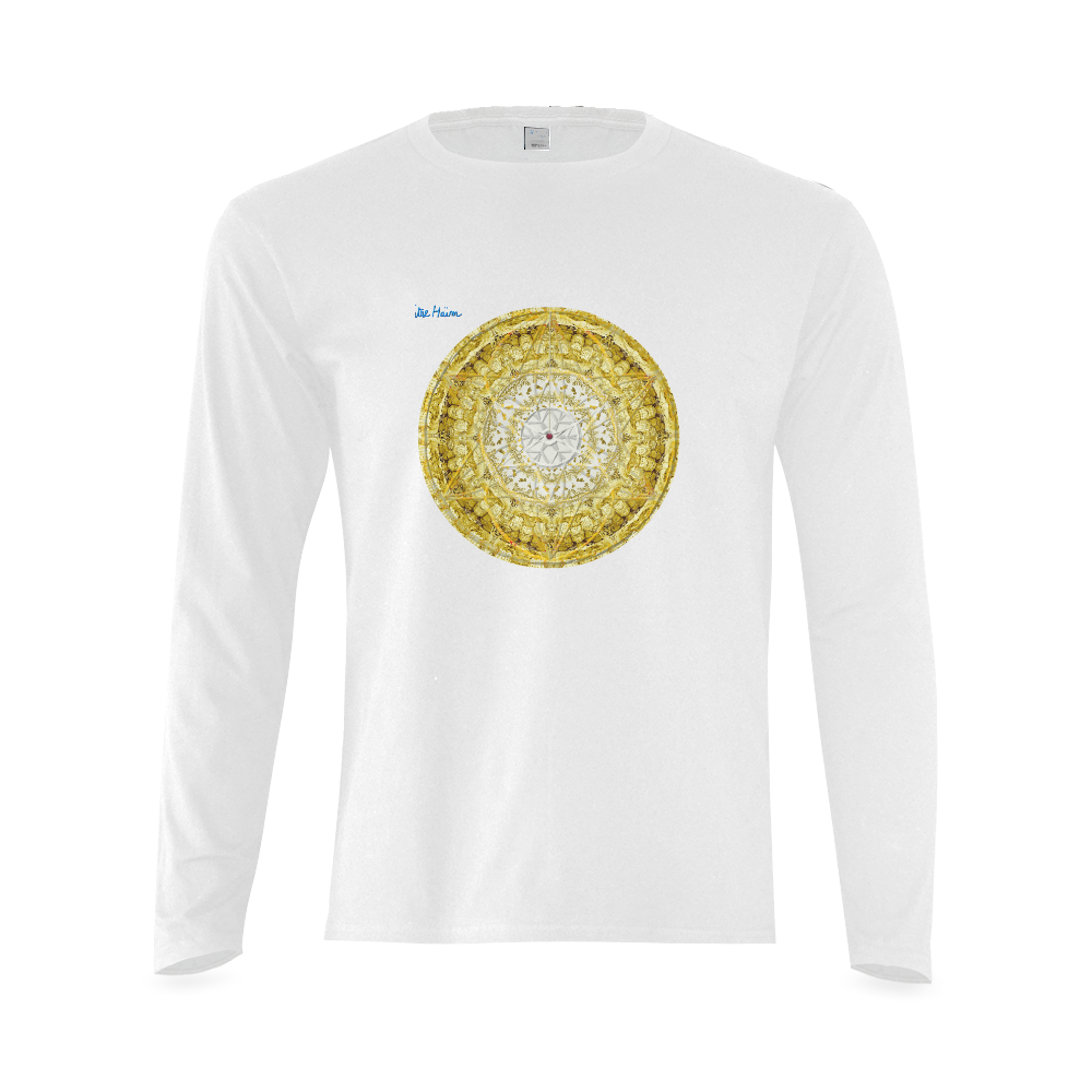 protection from Jerusalem of gold Sunny Men's T-shirt (long-sleeve) (Model T08)