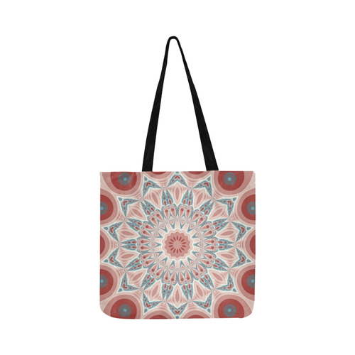 Modern Kaleidoscope Mandala Fractal Art Graphic Reusable Shopping Bag Model 1660 (Two sides)