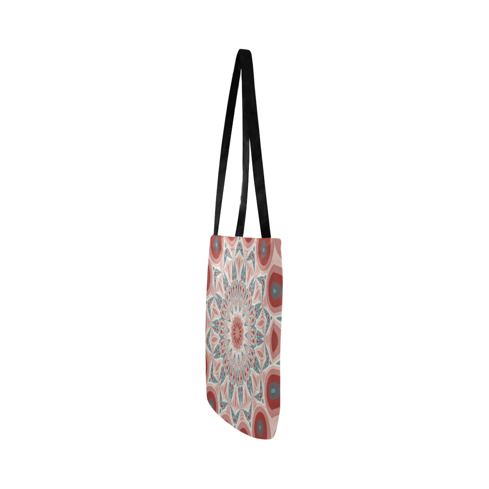 Modern Kaleidoscope Mandala Fractal Art Graphic Reusable Shopping Bag Model 1660 (Two sides)