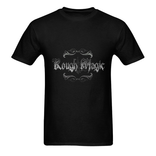 Rough Magic Men's T-Shirt in USA Size (Two Sides Printing)