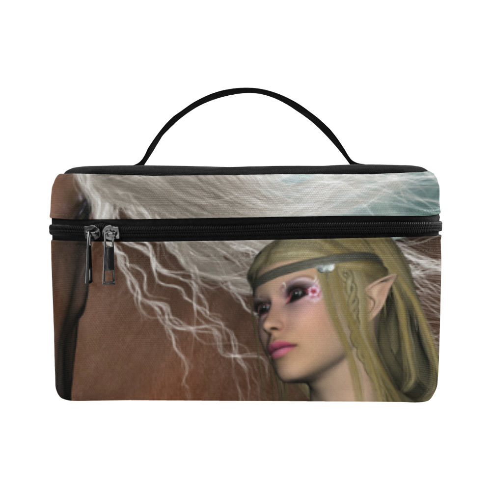 Wonderful fairy with horse Cosmetic Bag/Large (Model 1658)