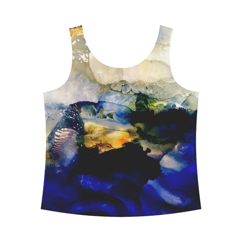 Iced Land All Over Print Tank Top for Women (Model T43)