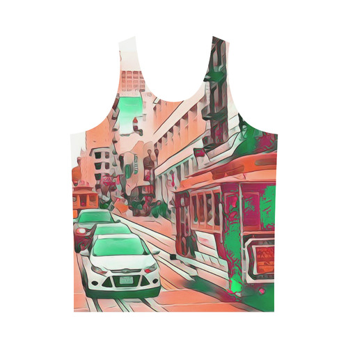 Impressive Travel -San Francisco by JamColors All Over Print Tank Top for Men (Model T43)