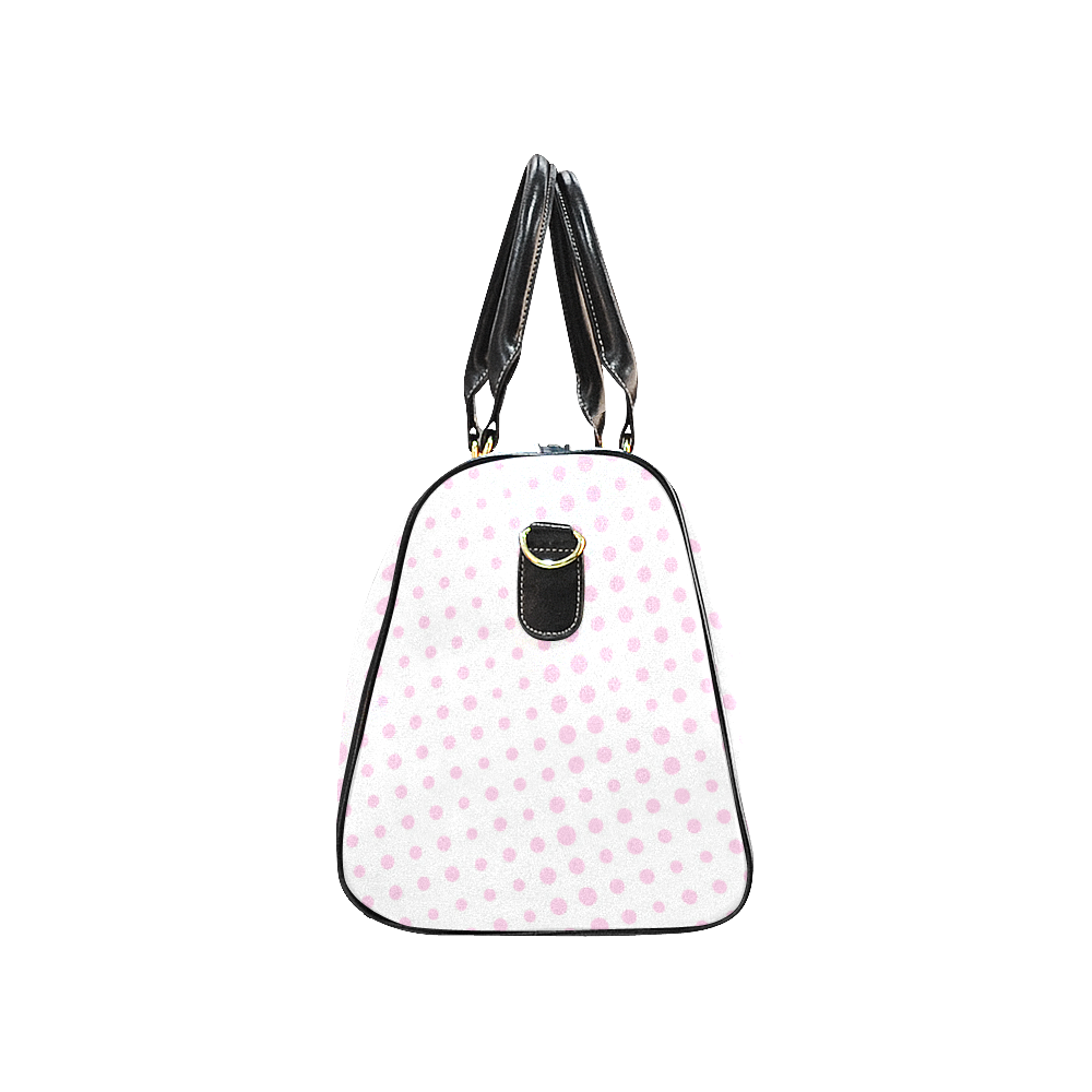 polka-dot-summer New Waterproof Travel Bag/Large (Model 1639)