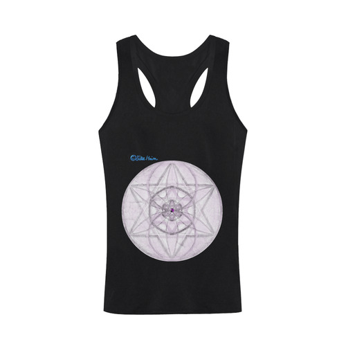 Protection- transcendental love by Sitre haim Plus-size Men's I-shaped Tank Top (Model T32)