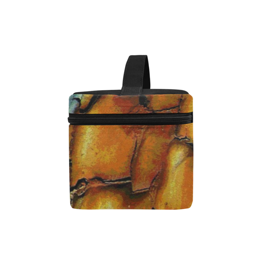 Rusty texture Cosmetic Bag/Large (Model 1658)