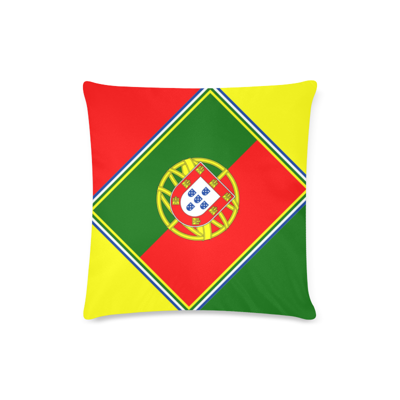 PORTUGAL Custom Zippered Pillow Case 16"x16"(Twin Sides)