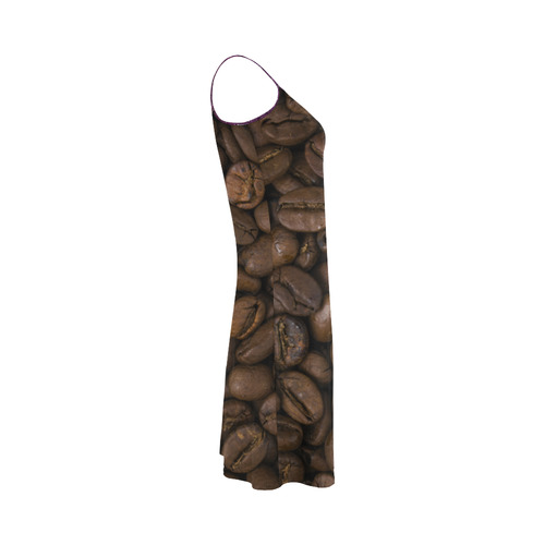 OE7LKT0 coffee Beans Alcestis Slip Dress (Model D05)
