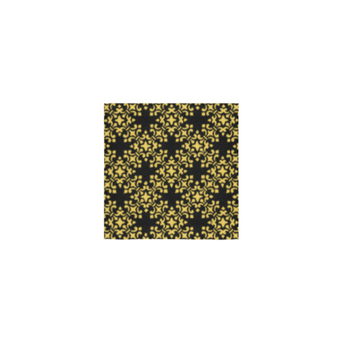 Primrose Yellow Damask Square Towel 13“x13”