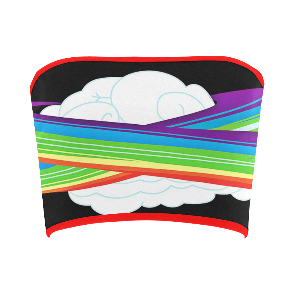 flying with rainbow dash Bandeau Top