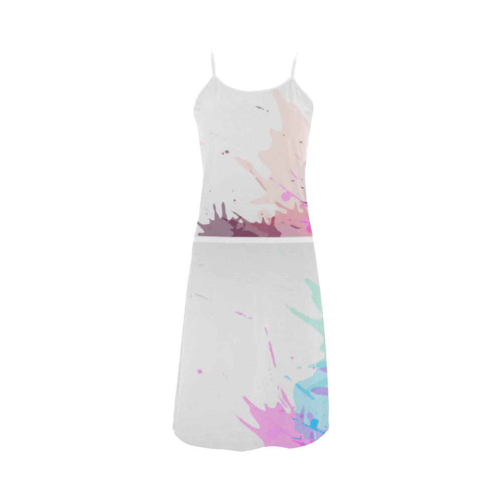 3056 Paint Alcestis Slip Dress (Model D05)