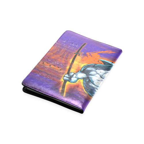 Graffiti Shark Brick Wall Custom NoteBook A5