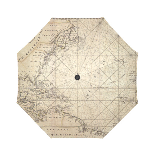 Sombrinha automatica mapa antigo Auto-Foldable Umbrella (Model U04)