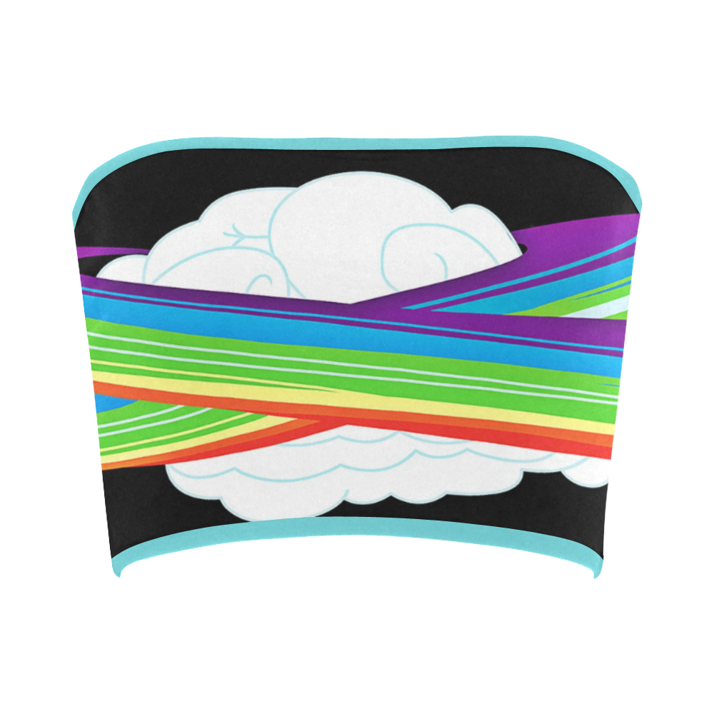 flying with rainbow dash Bandeau Top