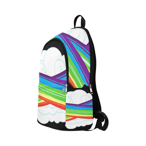 flying with rainbow dash Fabric Backpack for Adult (Model 1659)