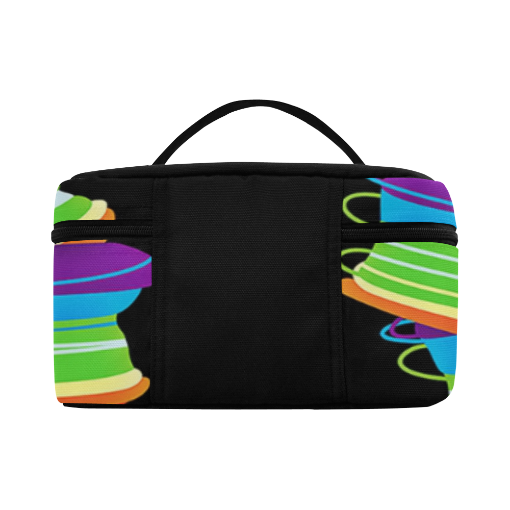 flying with rainbow dash Cosmetic Bag/Large (Model 1658)