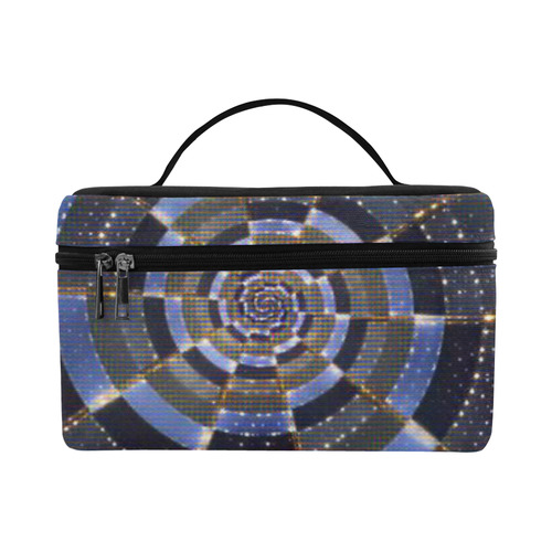 Midnight Crazy Dart Cosmetic Bag/Large (Model 1658)