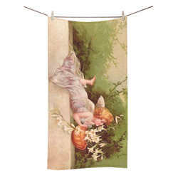 Vintage Garden Fairy Bath Towel 30"x56"