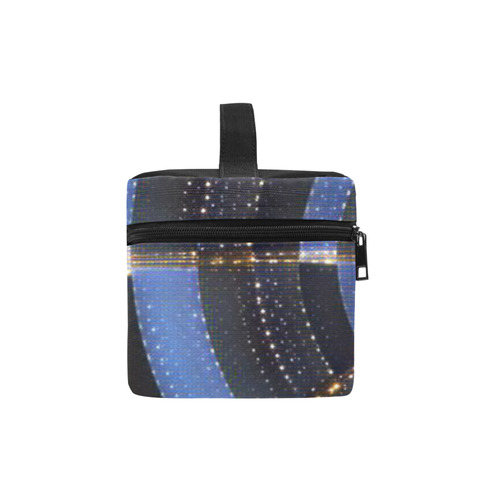 Midnight Crazy Dart Cosmetic Bag/Large (Model 1658)