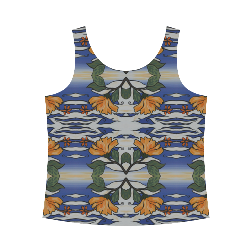 Morning Mirror All Over Print Tank Top for Women (Model T43)