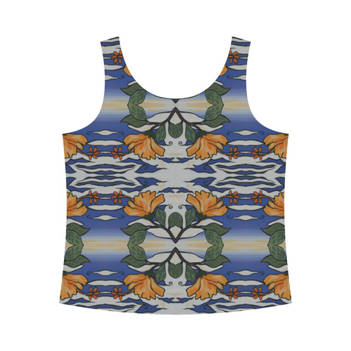 Morning Mirror All Over Print Tank Top for Women (Model T43)