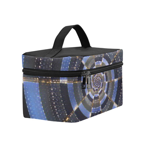 Midnight Crazy Dart Cosmetic Bag/Large (Model 1658)