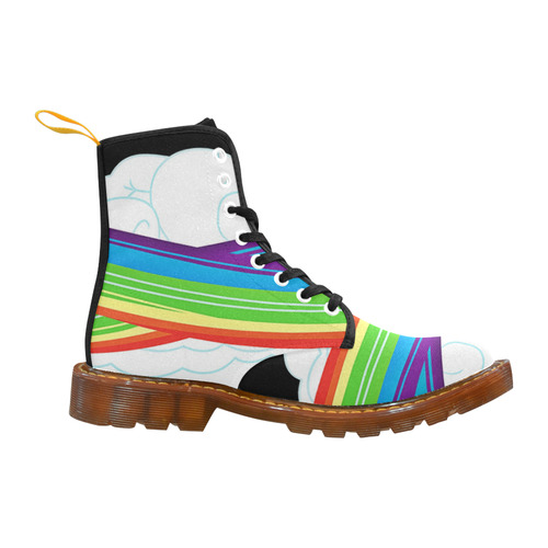 flying with rainbow dash Martin Boots For Women Model 1203H