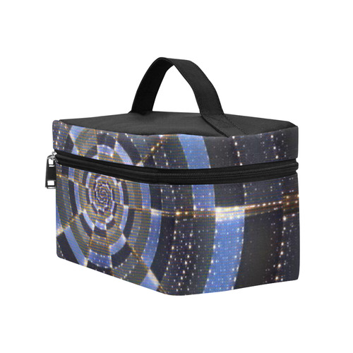 Midnight Crazy Dart Cosmetic Bag/Large (Model 1658)