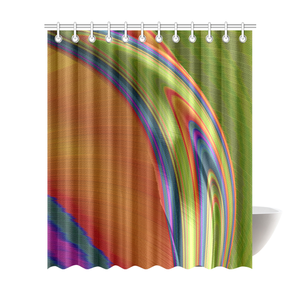 The Curve Shower Curtain 72