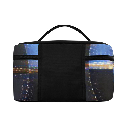 Midnight Crazy Dart Cosmetic Bag/Large (Model 1658)