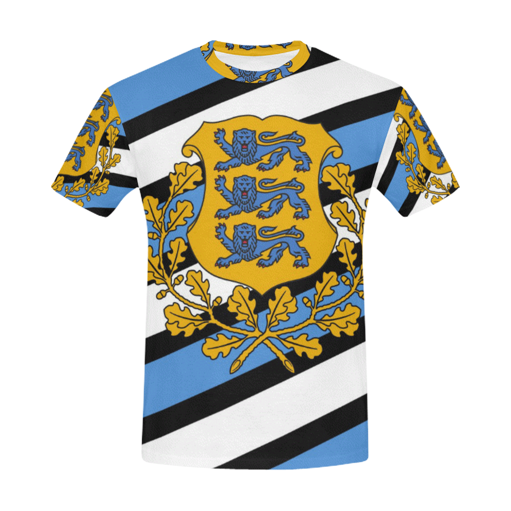ESTONIA-COA All Over Print T-Shirt for Men (USA Size) (Model T40)