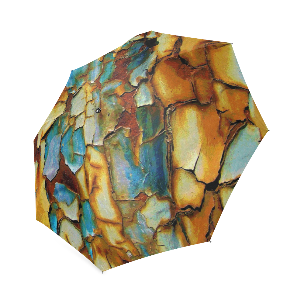 Rusty texture Foldable Umbrella (Model U01)