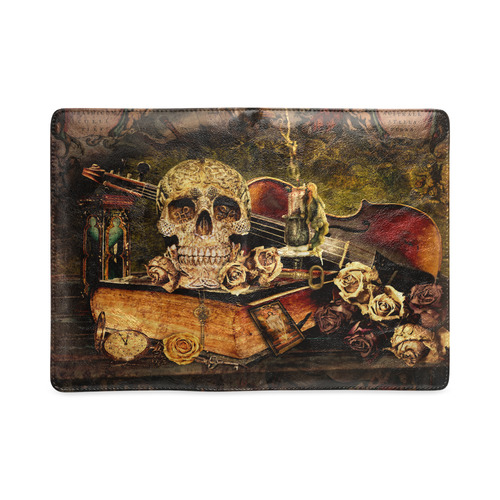 Steampunk Alchemist Mage Roses Celtic Skull Custom NoteBook A5