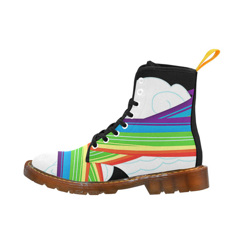flying with rainbow dash Martin Boots For Women Model 1203H