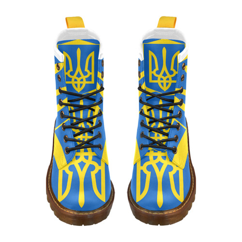 UKRAINE-2 High Grade PU Leather Martin Boots For Men Model 402H