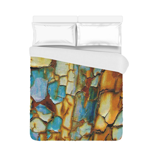 Rusty texture Duvet Cover 86"x70" ( All-over-print)