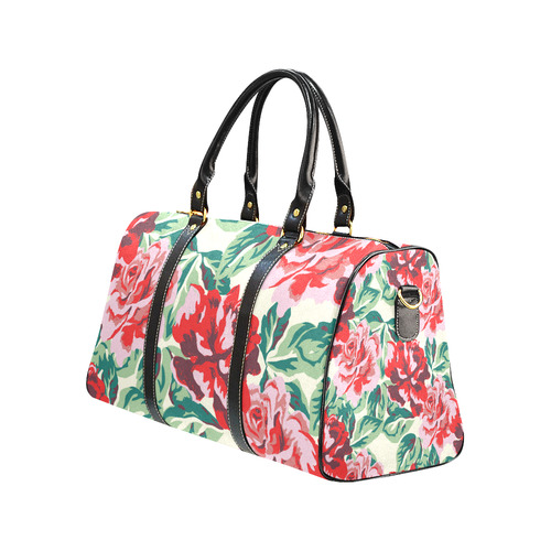 Roses New Waterproof Travel Bag/Large (Model 1639)