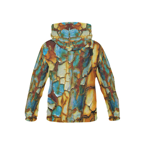 Rusty texture All Over Print Hoodie for Kid (USA Size) (Model H13)