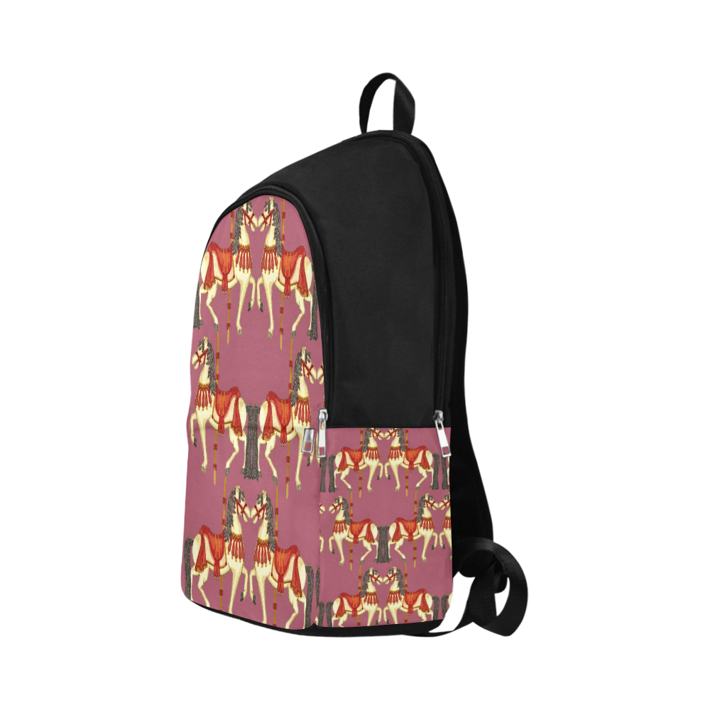 prancing carouselle ponies1 Fabric Backpack for Adult (Model 1659)