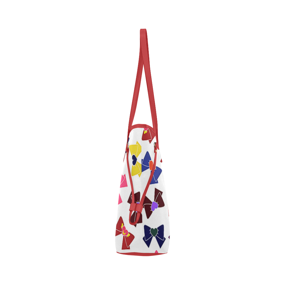 Sailor moon pattern Clover Canvas Tote Bag (Model 1661)