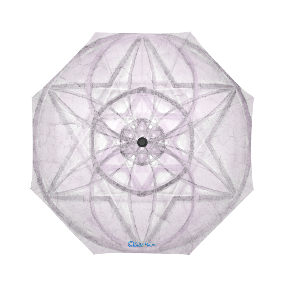 Protection- transcendental love by Sitre haim Auto-Foldable Umbrella (Model U04)