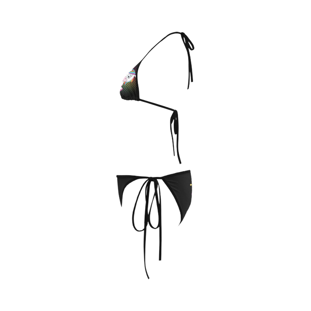 Einhorn Regenbogen Rutsche Bikini Custom Bikini Swimsuit