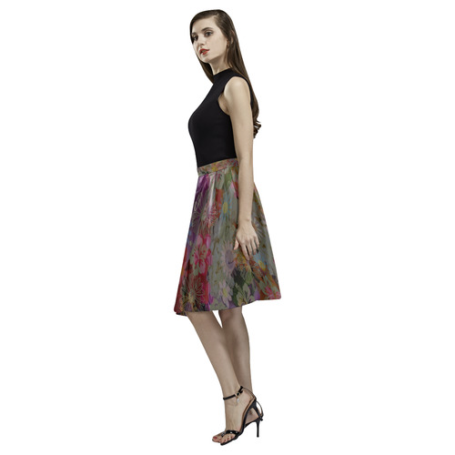 0009 Melete Pleated Midi Skirt (Model D15)