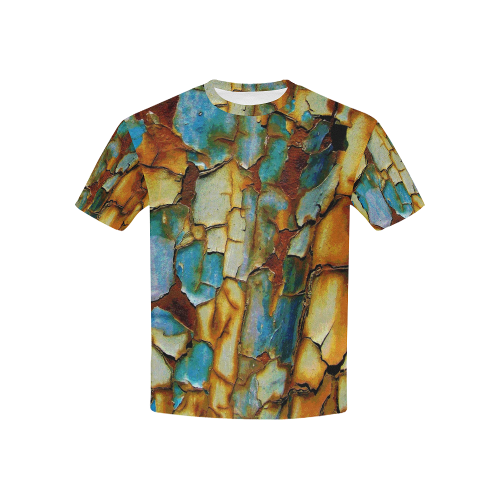 Rusty texture Kids' All Over Print T-shirt (USA Size) (Model T40)