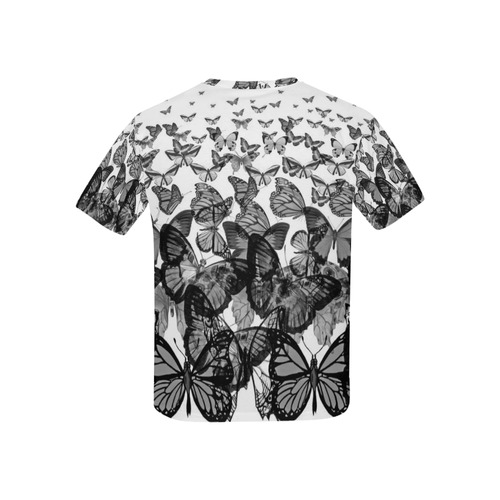 Butterflies Kids' All Over Print T-shirt (USA Size) (Model T40)