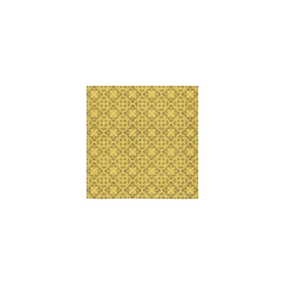 Primrose Yellow Shadows Square Towel 13“x13”