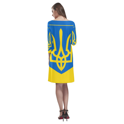 UKRAINE Rhea Loose Round Neck Dress(Model D22)