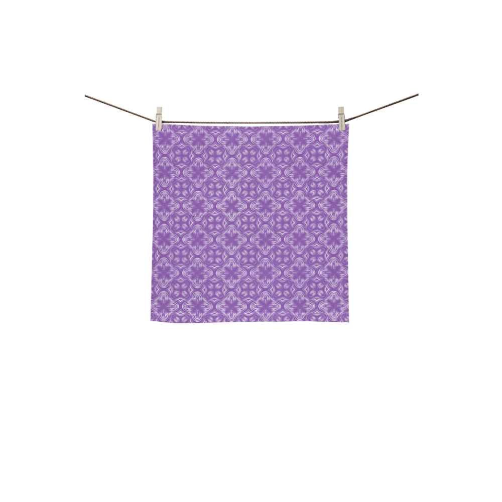 Lilac Shadows Square Towel 13“x13”