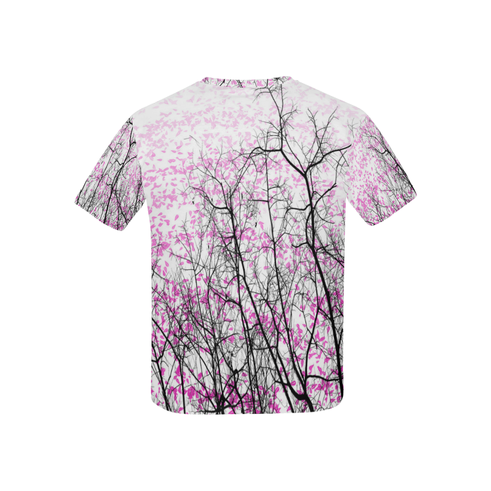 Cherry Blossom Kids' All Over Print T-shirt (USA Size) (Model T40)